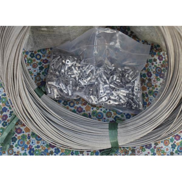 Knotted Cable Mesh Netting Stainless Steel High Durability Impact Resistance