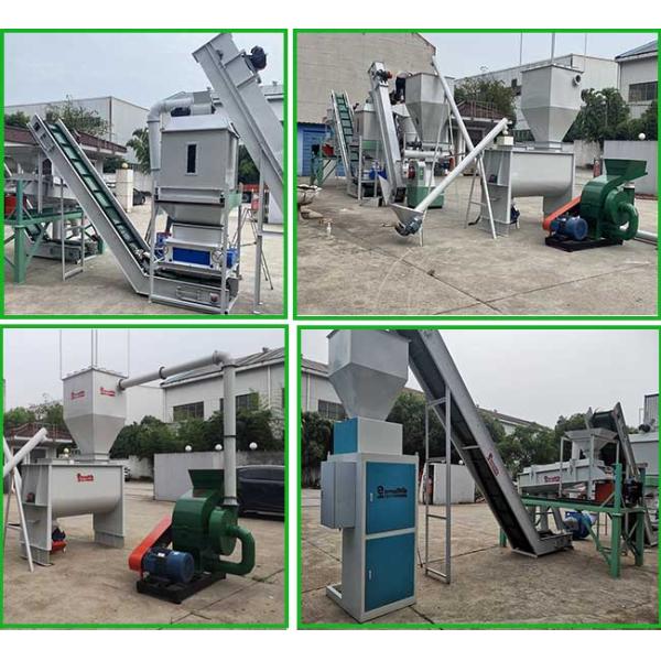 Horizontal Ring Die Animal Feed Pellet Mill Machine For Biomass Wood Pellet Making