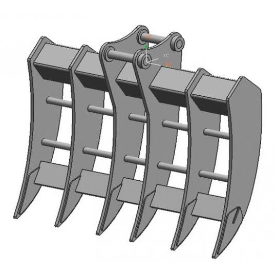 R140 6 шутит над 2000mm расчистка земли экскаватора сгребает приложение потрошителя Dozer