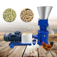 3.5mm Mini Poultry Feed Pellet Machine 100 à eficiência elevada de 150kg/H