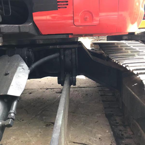 6 toneladas de mini escavadeira Kubota KX163-5 usada com 0-2000 horas de trabalho em estoque em Xangai