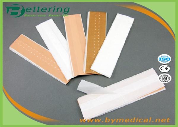 Non woven fabric Free cutting Medical Adhesive wound dressing strips first aid plaster strip