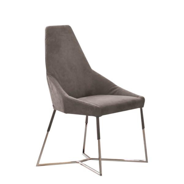 Ensembles contemporains de luxe Cadeira Jantar de salle à manger du titane 60cm