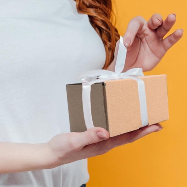 Cartão Corrugado Quadrado Cartão de Envio Personalizado Caixa de Correio Papel dobrável Embalagem Mailer
