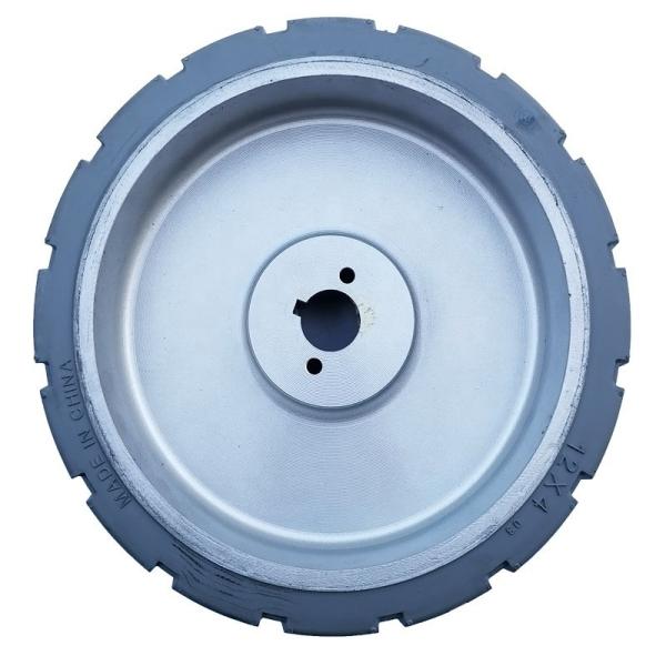 Solid Aerial Lift Tires 12x4 Inch Scissor Lift Tires Long Lasting