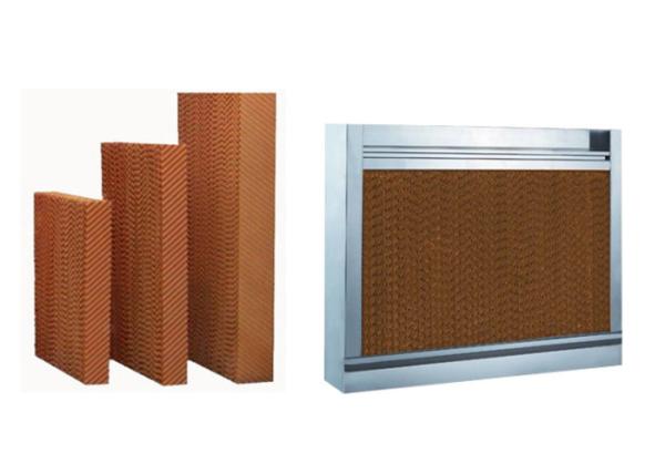 Agriculture Greenhouse Cooling System , Aluminum Cooling Pad For Chickens