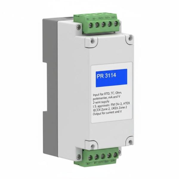 IP20 Universal Isolated Signal Converter Input For RTD TC Ohm Potentiometer PR 3114