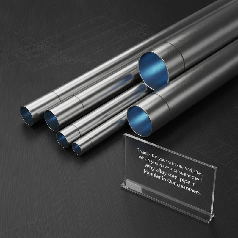 Cold Drawn Alloy Steel Seamless Pipe for Pressure Vessels with High Temperature Resistance