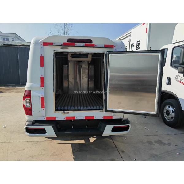 Capacity Load 1-10T Four-drive Pickup Truck Refrigerated Van Refrigerated Truck Vaccine Drug Car with Gross Vehicle Weight ≤5T