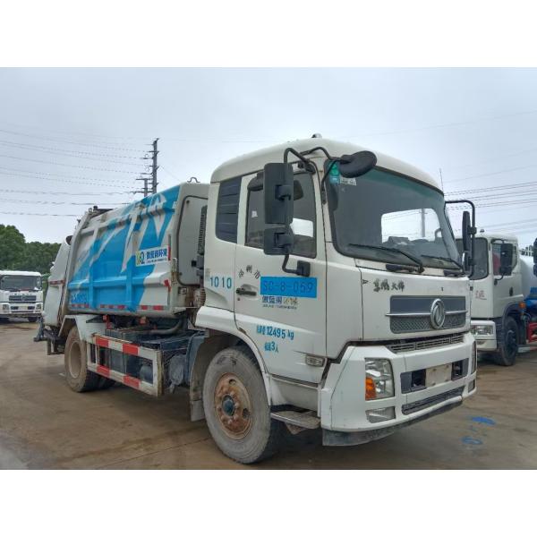 2021 XCMG L009 Dongfeng D9 Camión de basura usado Camión de basura comprimido de 14 cúbicos