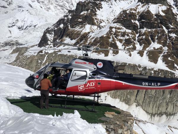 6 Day'S Annapurna Base Camp Helicopter Tour Annapurna Helicopter Trek