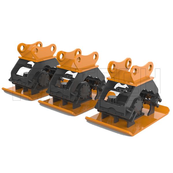 2000rpm Hydraulic Compactors For Excavators , 400kg Hydraulic Plate Compactor Excavator