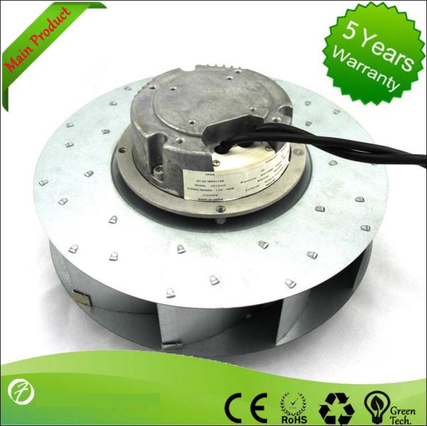 EC Centrifugal Fans And Blowers , Industrial Ventilation Fans Backward Curved