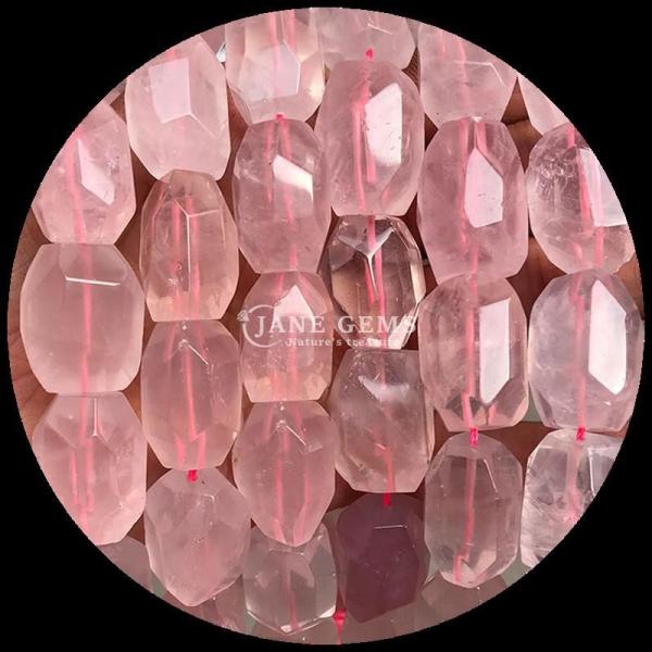 Amethyst Citrine Gem Bead Natural Crystal Raw Rough Faceted Stone Loose Bead Strands For Bracelets