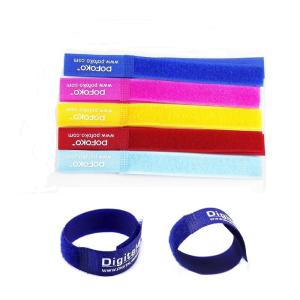 Wide Application Colorful Hook and Loop Cable Tie Adjustable Strap for Cable Tie