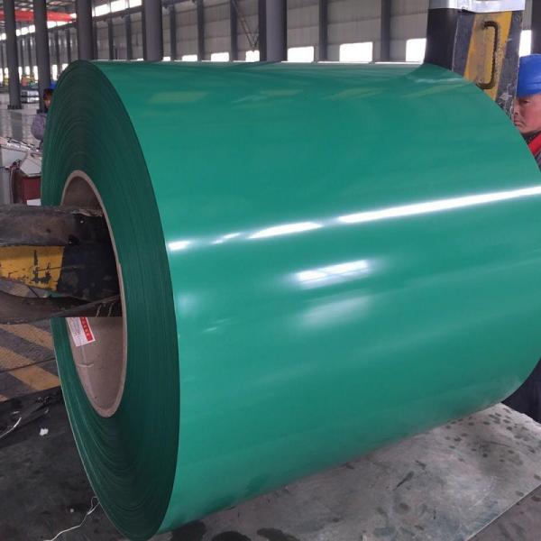 1mm Hot Dipped Prepainted Color Coated Steel Coil , DIN Zinc Coated Steel Coil