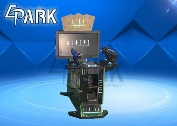 42 Lcd Projection Screen Coin Operated Arcade Simulator / Gun Shooting Game Machine