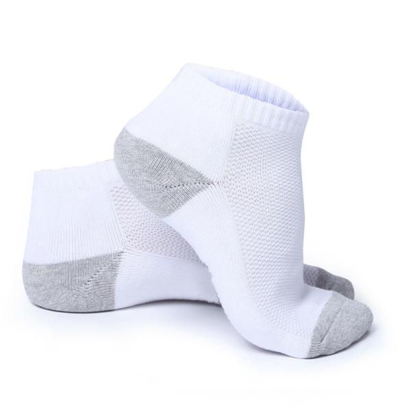 Custom Mens/Women sport half cushion color toe/heel ankle socks