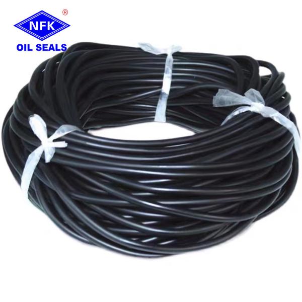 NFK Rubber O-Ring Seals NBR FKM Silicone EPDM HNBR ORing Nitrile FKM Silicon Round O Ring Strip