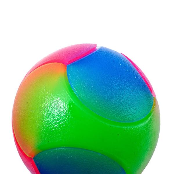 Собака поставок любимца забавляется шарик TPR эластичный светящий моляр забавляется воспитательные взаимодействующие игрушки любимца