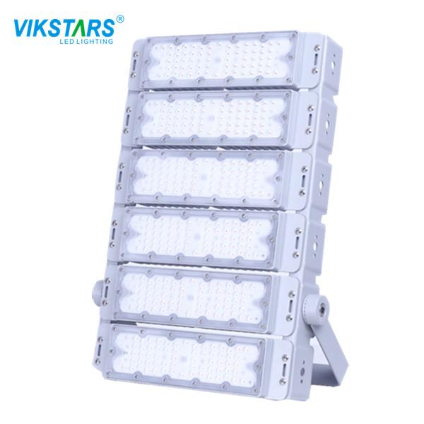 26000lm 130lm/ W Outdoor LED Flood Light 200W 70Ra Building Walls Mounted