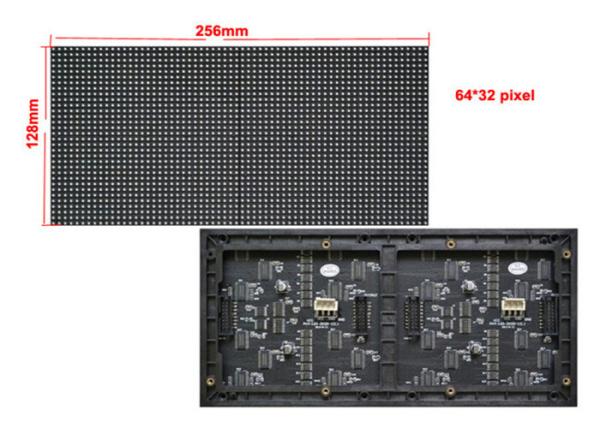 1/8 Scan Waterproof Indoor Full Color Led Display HD With Wide Viewing Angle
