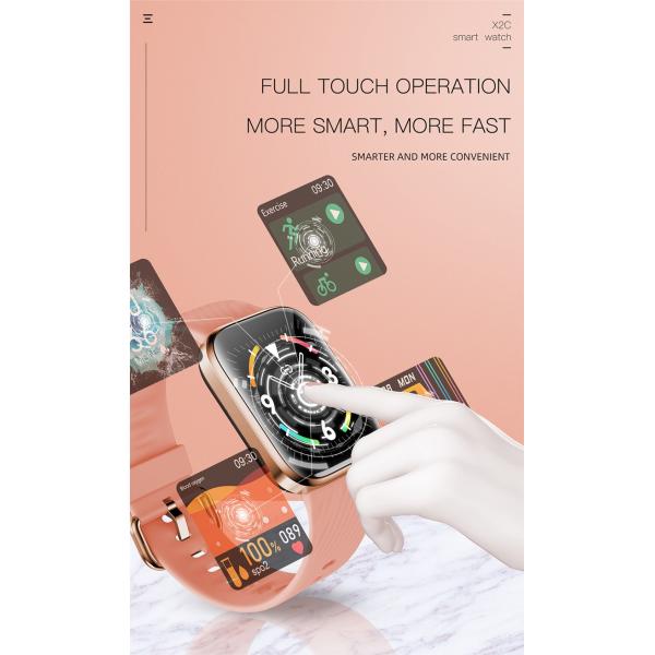 180mAh Heart Rate Blood Pressure Bracelet , 1.3 Inch Bp Monitor Smart Band Sleep Tracking