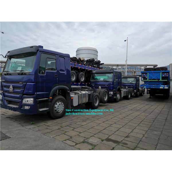 45t Heavy Duty Flatbed  Semi Trailer Container And Bulk Products Transport