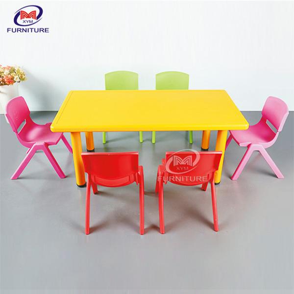 ODM Plastic Preschool Kid Childs Table And Chairs For Kindergarten