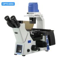 EDU OPTO A16.0912-L inverteu o microscópio de fluorescência semi APO do diodo emissor de luz BF+PH+FL ECO