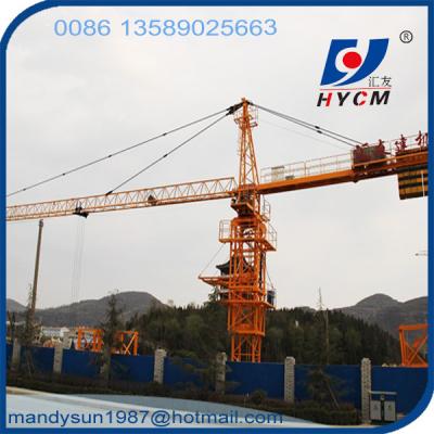 60m Jib Tower Crane Manufacture HYCM-CRANE QTZ6010 Type 8ton Tower Crane
