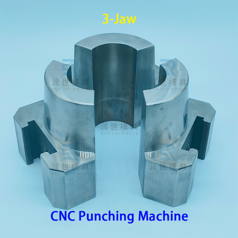 SKD11 DC53 CNC Punching Machine Parts Φ54mm 3 Jaw Chuck For CNC Flute Type Punching Machine