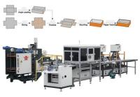 Full Automatic Multi - Functional Rigid Box / Gift Box Making Machine