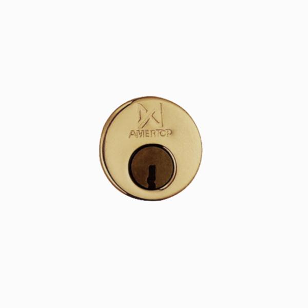 Rubbed Bronze Brass Mortise Cylinder , Door Hardware Cylinder