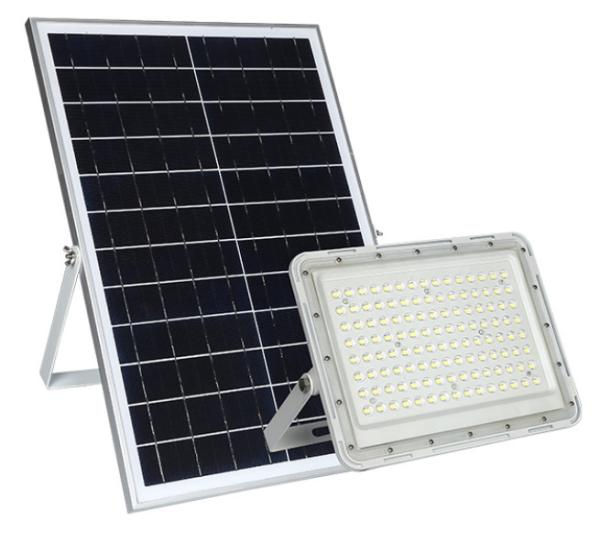 aterproof outdoor ip66 die cast aluminum smd 60w 100w 150w led solar flood lamp