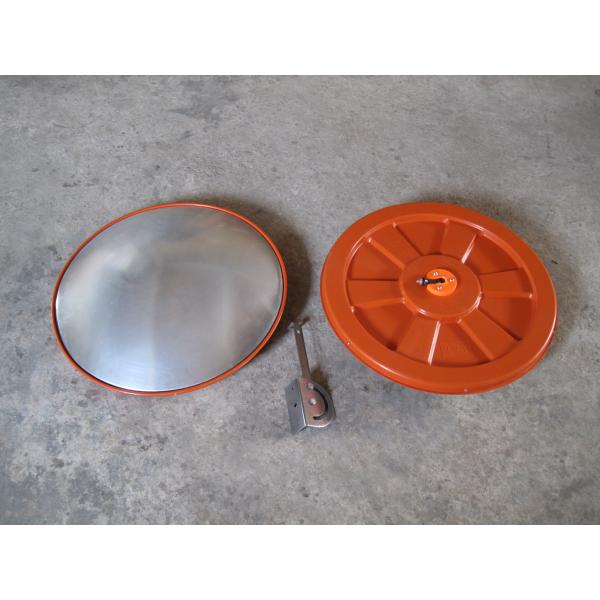 1200mm 160 Degree View Orange High Visible Convex Safety Mirror