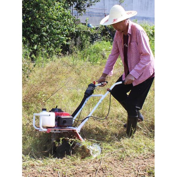 63cc Gasoline Mini Power Tiller for Small-Scale Agricultural Cultivation Work