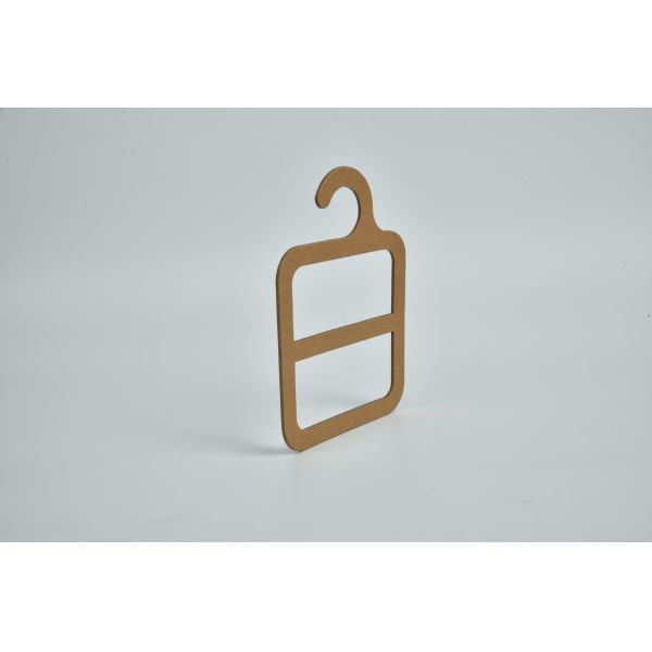 Cintres à écharpe en carton avec logo personnalisé, biodégradables, épaisseur 2,5 mm, 3 mm, 3,5 mm