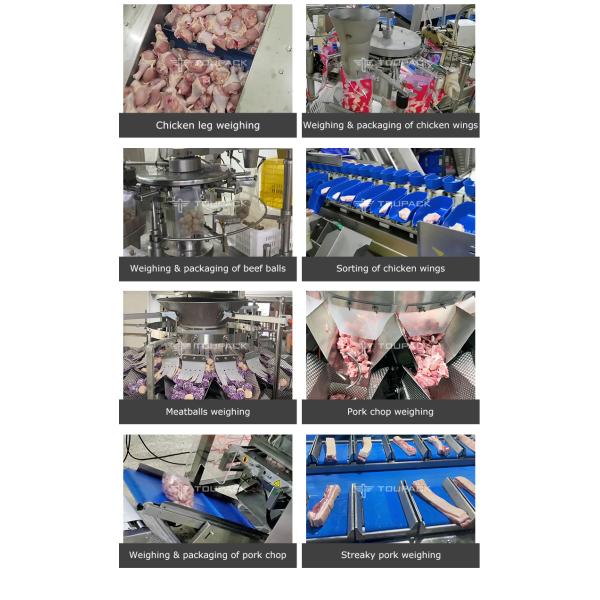 Комбинированные весы Для взвешивания мяса говядины и мяса рыбы 10/14 голов
