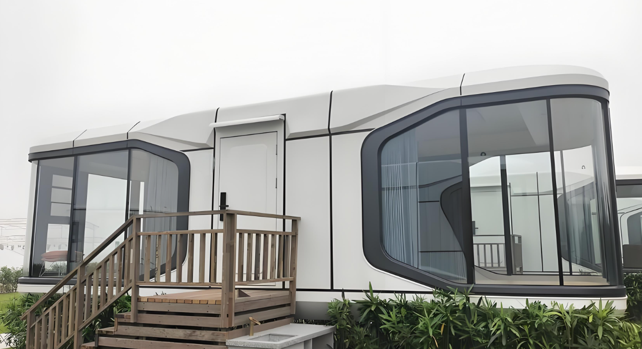 Best-Selling Modern Prefabricated Space Capsule House Modern Mobile Futuristic House