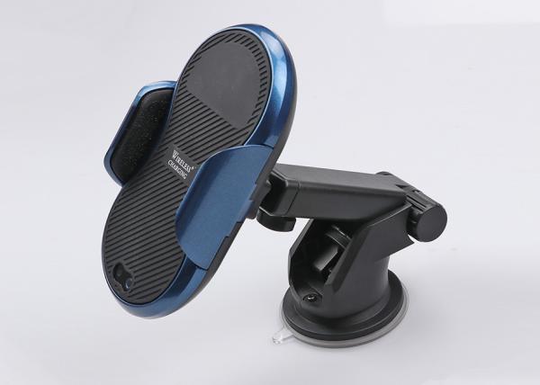 Handlebar Mounted Car Wireless Charger Blue Black ABS PC AC 5V/2A Weight 220g