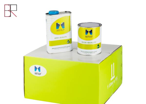 Anti Corrosion Auto Paint Silver Pearl Metallic Auto Paint