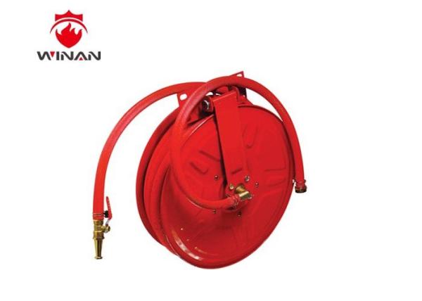 Swing Type Fire Hose Pipe Hose Reel Fire Fighting Equipment Left Door Style