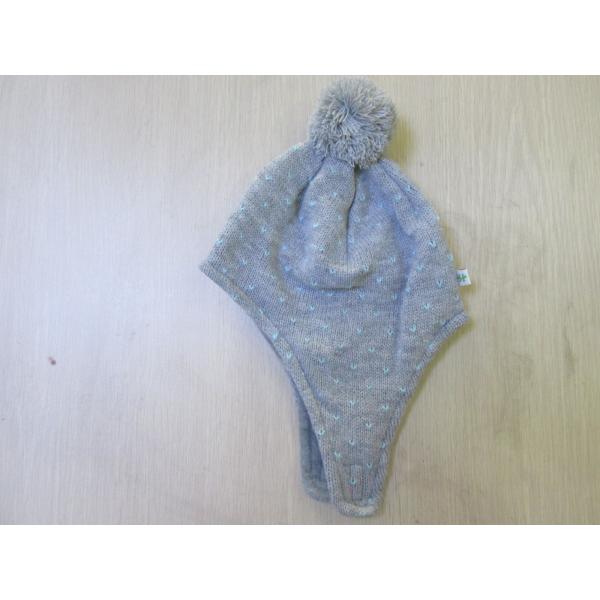 Acrylic Earflap Hat--Children lovely Hat with POMPOM--Strips design--Winter and Outside