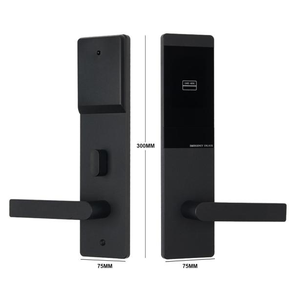 Intelligent Hotel Smart Locks RFID Card Mechanical Key Access Smartphone Bluetooth