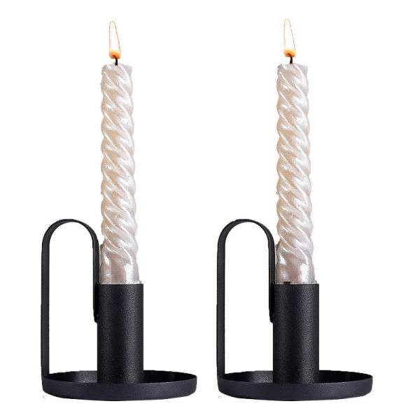 Wholesale Metallic Candle Holder Simple Luxury Candle Light Stand Exquisite Shape Wedding Candlesticks