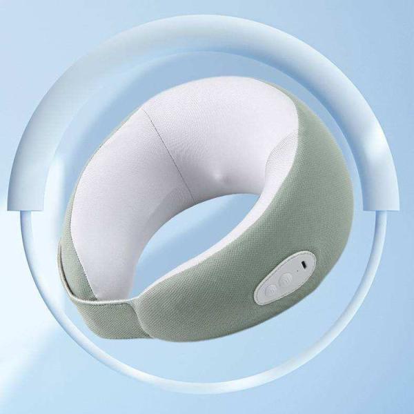 Electric 3d Rotation Kneading Massager Neck Shoulder Massage Pillow from Kingsview
