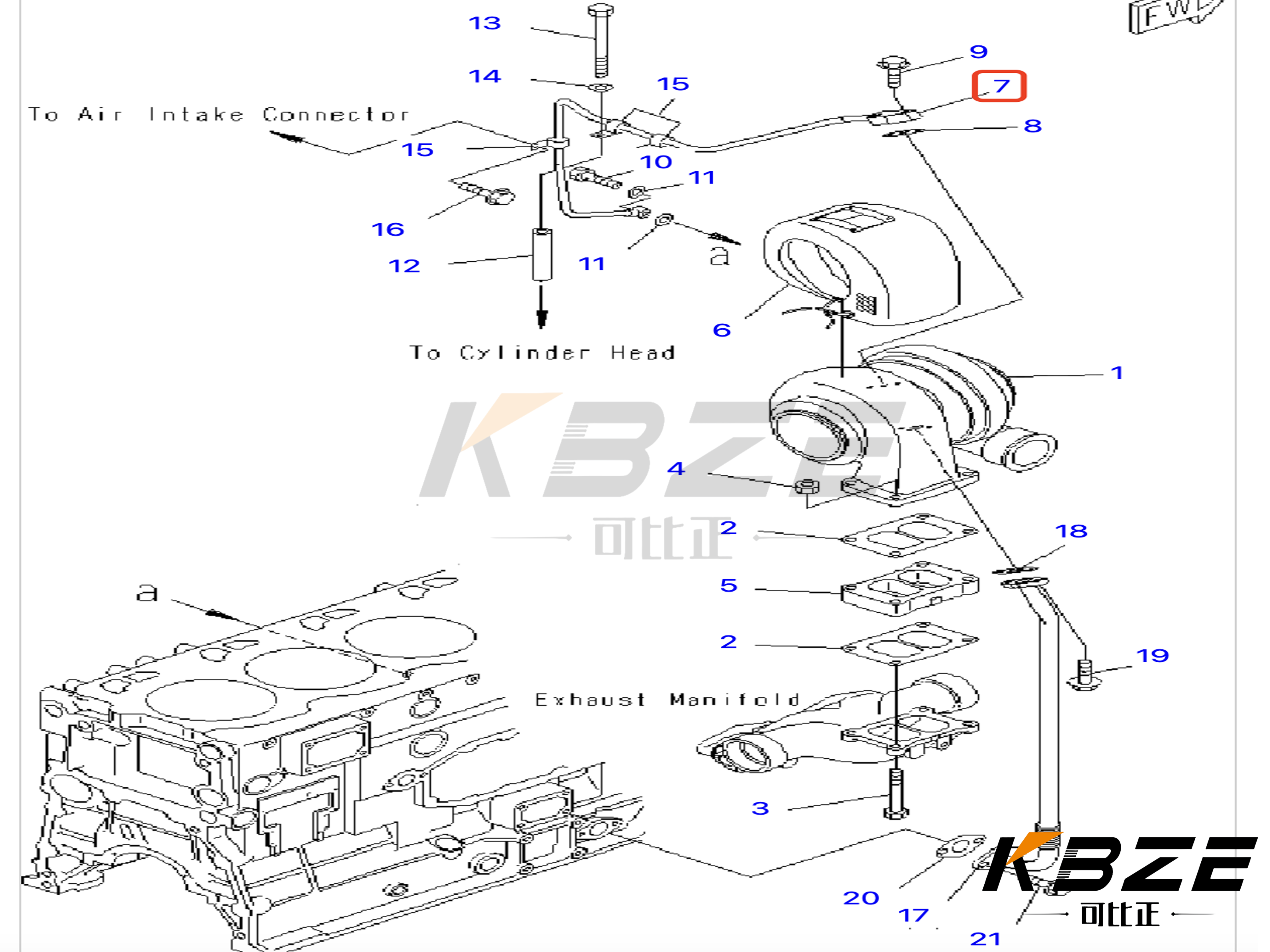 ПК400-7 6156-51-8230 6156518230 ТУРБО-ОЛЕЙНЫЕ ЛИНИИ, приспособленные для KOMATSU S6D125