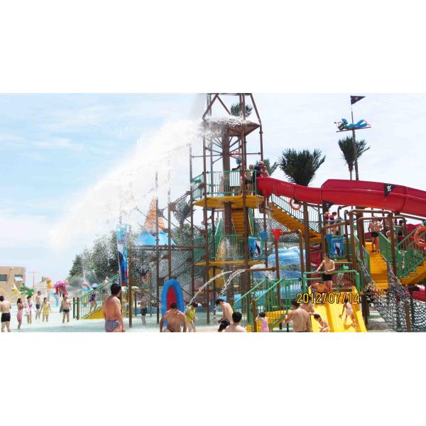 Курорты праздника каникулы с водой паркуют/вода 1680m2 занятое спортивной площад