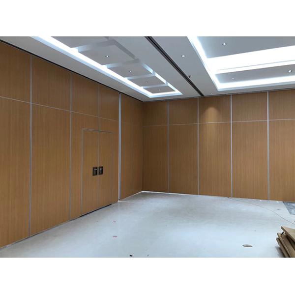 MDF Surface Sound Proof Banquet Hall Partition Wall Customized Size
